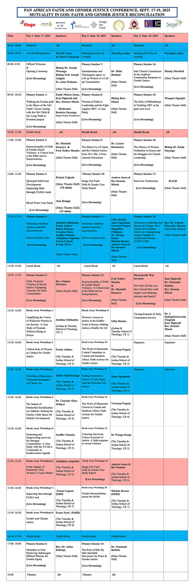 Conference schedule lg